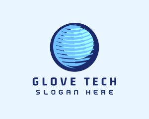 Global Tech Company logo design