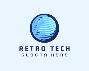 Global Tech Company logo design