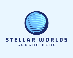 Global Tech Company logo design