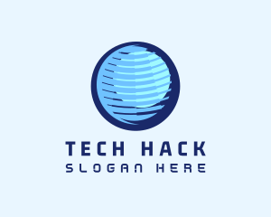 Global Tech Company logo design