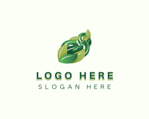 Herbal Leaf Wellness Logo