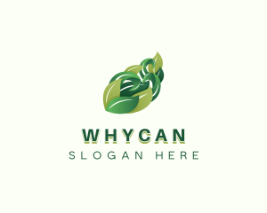 Herbal Leaf Wellness Logo