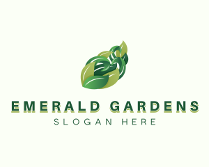 Herbal Leaf Wellness logo design