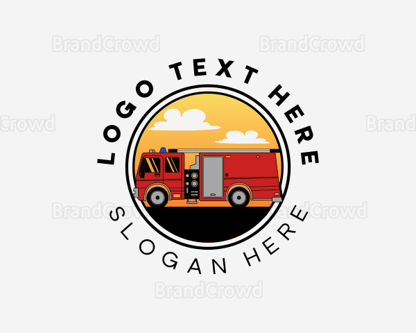 Fire Truck Equipment Logo