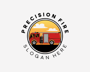 Fire Truck Equipment logo design