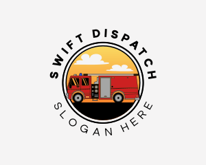 Fire Truck Equipment logo design