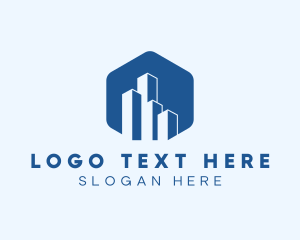 Office Space - High Rise Building logo design