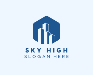 High Rise Building logo design