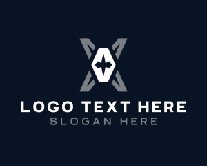 Brand - Handmade Jewelry Letter X logo design