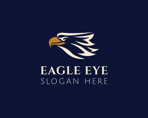 Flying Eagle Head logo design