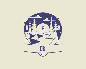 Explorer - Mountain Pathway Destination logo design