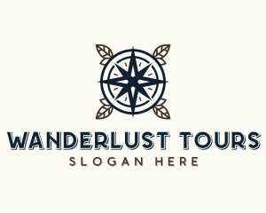 Navigation Compass Tour logo design