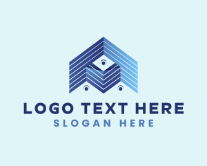 House - Realty House Roofing logo design