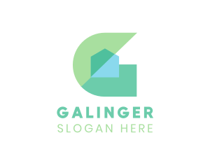 Polygon - Polygonal Letter G logo design