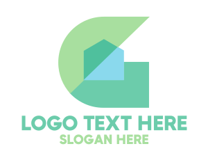 Polygon - Polygonal Letter G logo design