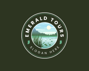 Indiana Lake Tour logo design