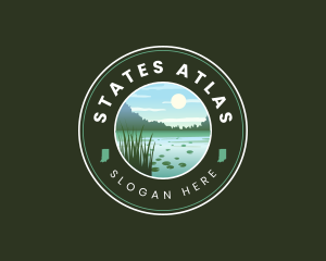 Indiana Lake Tour logo design