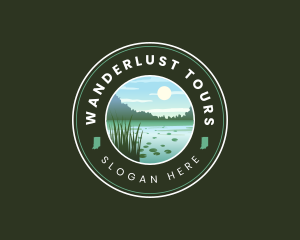 Indiana Lake Tour logo design