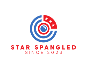 America Stars Target logo design