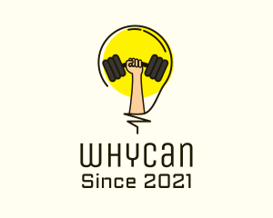 Weightlifting - Hand Weightlifting Gym logo design