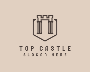 Castle Arch Pillar logo design