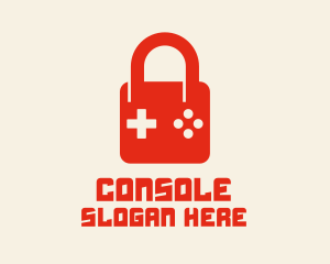 Gaming Console Lock  logo design