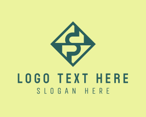 Bitcoin - Generic Geometric Letter S logo design
