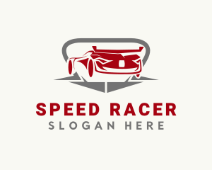 Racecar - Race Car Vehicle logo design