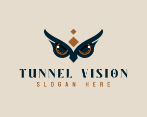 Mystical Owl Eye logo design