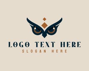 Sight - Mystical Owl Eye logo design