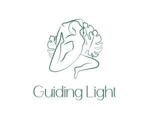 Yoga Body Figure  logo design