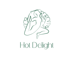 Yoga Body Figure  logo design