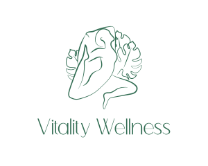 Yoga Body Figure  logo design