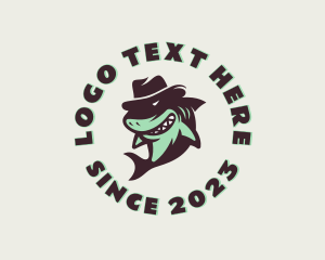 Top Hat - Top Hat Shark Apparel logo design