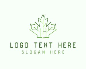 Biotech - Maple Leaf Bioengineering logo design