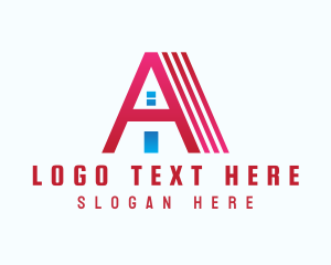 Buy And Sell - Red Roof House logo design