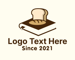 Cookbook - Bread Baking Book logo design