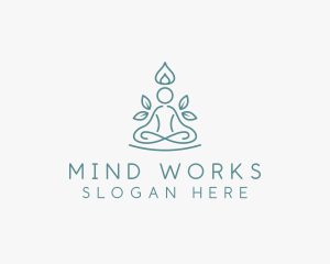 Holistic Yoga Wellness logo design