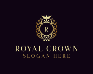 Royal Crown Shield logo design