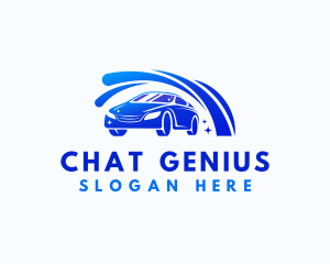 Water - Car Clean Splash logo design