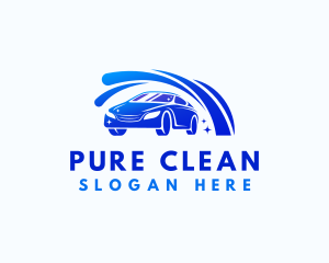 Car Clean Splash logo design