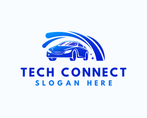 Vehicle - Car Clean Splash logo design