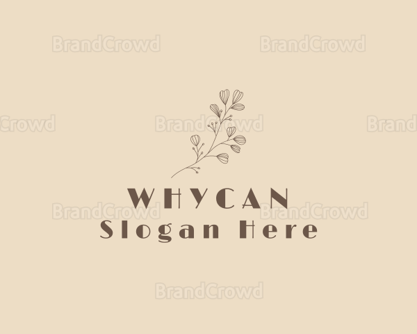 Floral Wellness Business Logo