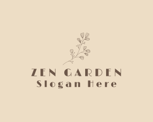 Floral Wellness Business logo design