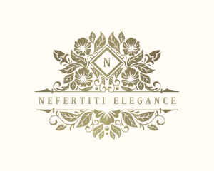 Floral Wedding Garden logo design