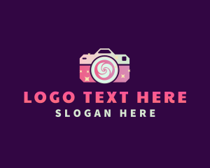 Lense - Photography Camera Media logo design