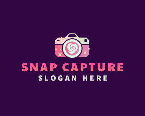 Capture - Photography Camera Media logo design
