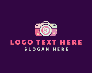 Photo Sharing - Photography Camera Media logo design