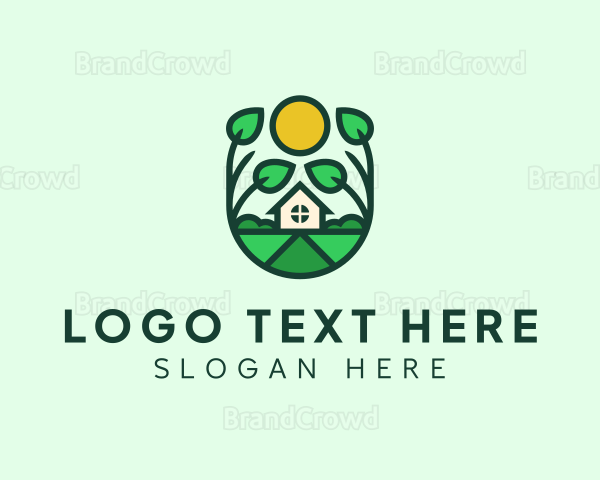 Environmental Lawn Landscaping Logo