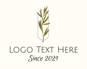 Harvest - Tea Tree Autumn Leaves logo design